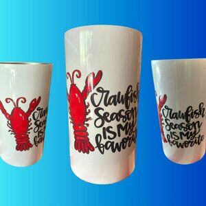 Crawfish Season Ice Bucket Tumbler